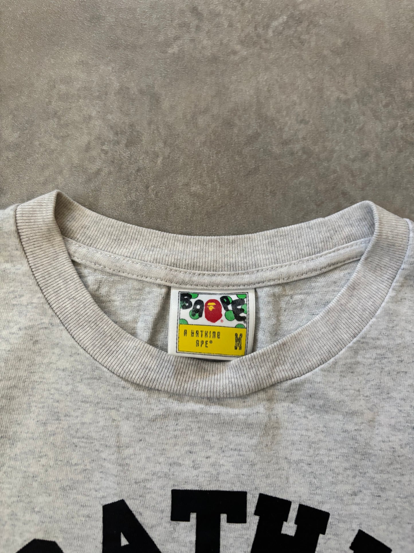 A Bathing Ape Classic Ape Head Logo Tee (Str. M)