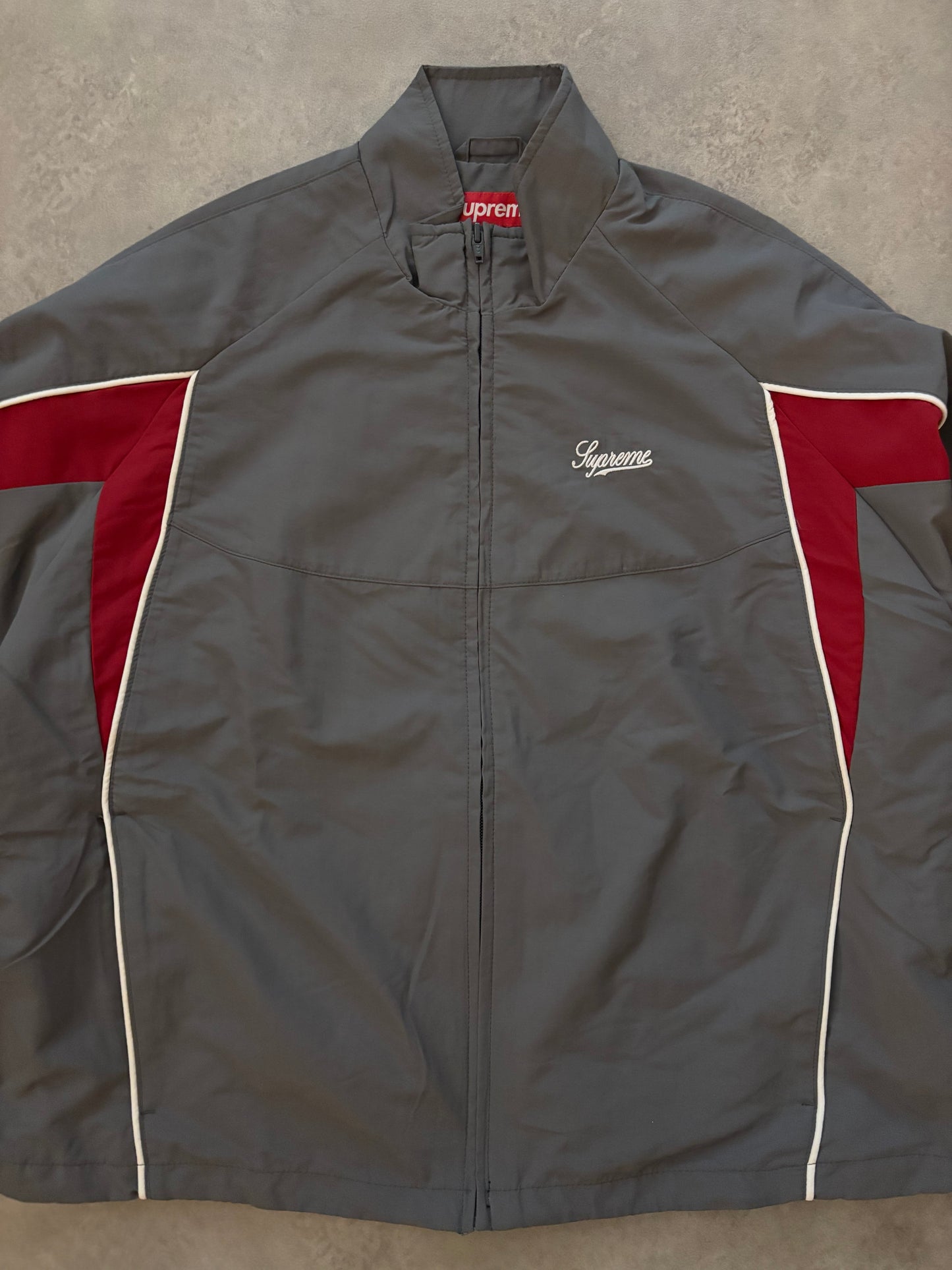 Supreme Contrast Piping Track Jacket (Str. S)
