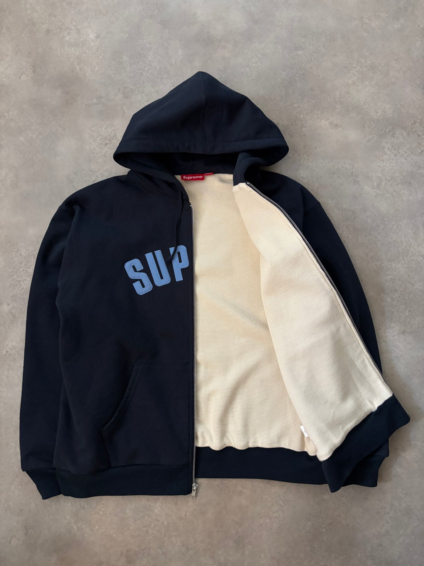 Supreme Arc Thermal Lined Zip Up Hoodie (Str. M)