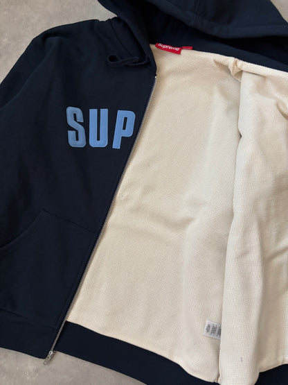 Supreme Arc Thermal Lined Zip Up Hoodie (Str. M)