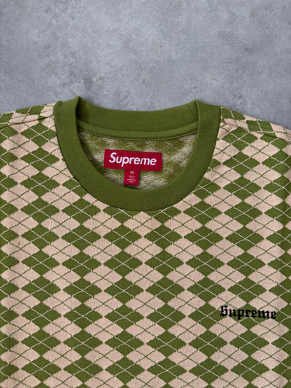Supreme Diamond Jacquard S/S Top (Str. M)