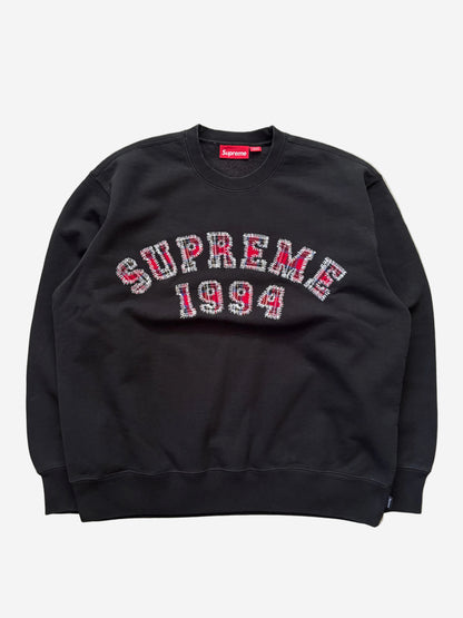 Supreme Plaid Arc Crewneck (Str. M)