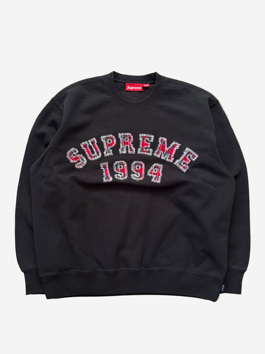 Supreme Plaid Arc Crewneck (Str. M)