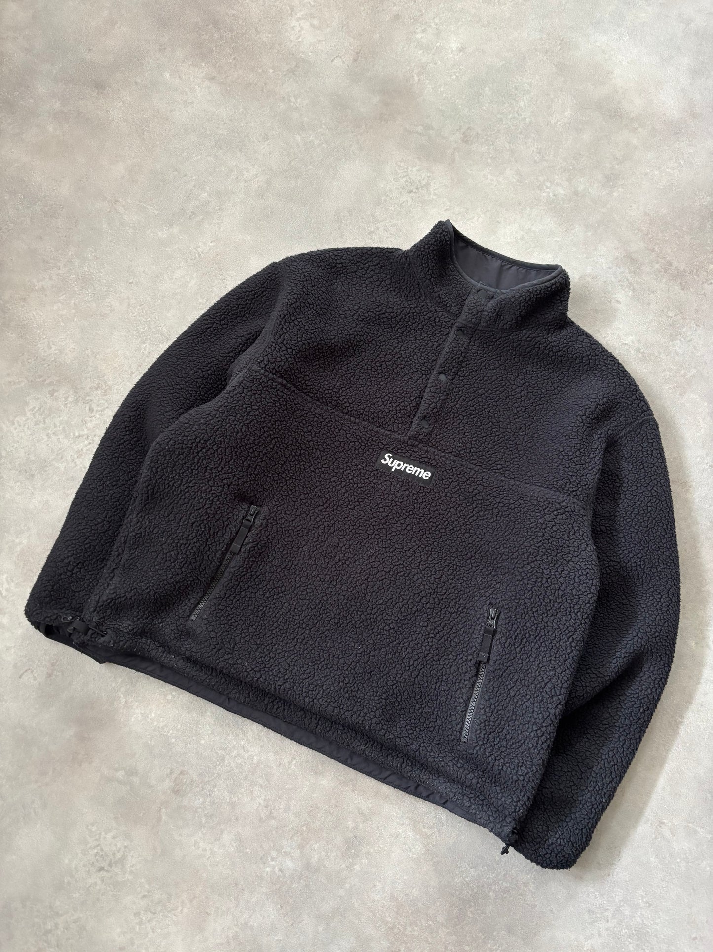 Supreme Polartec Shearling Reversible Pullover (Str. M)