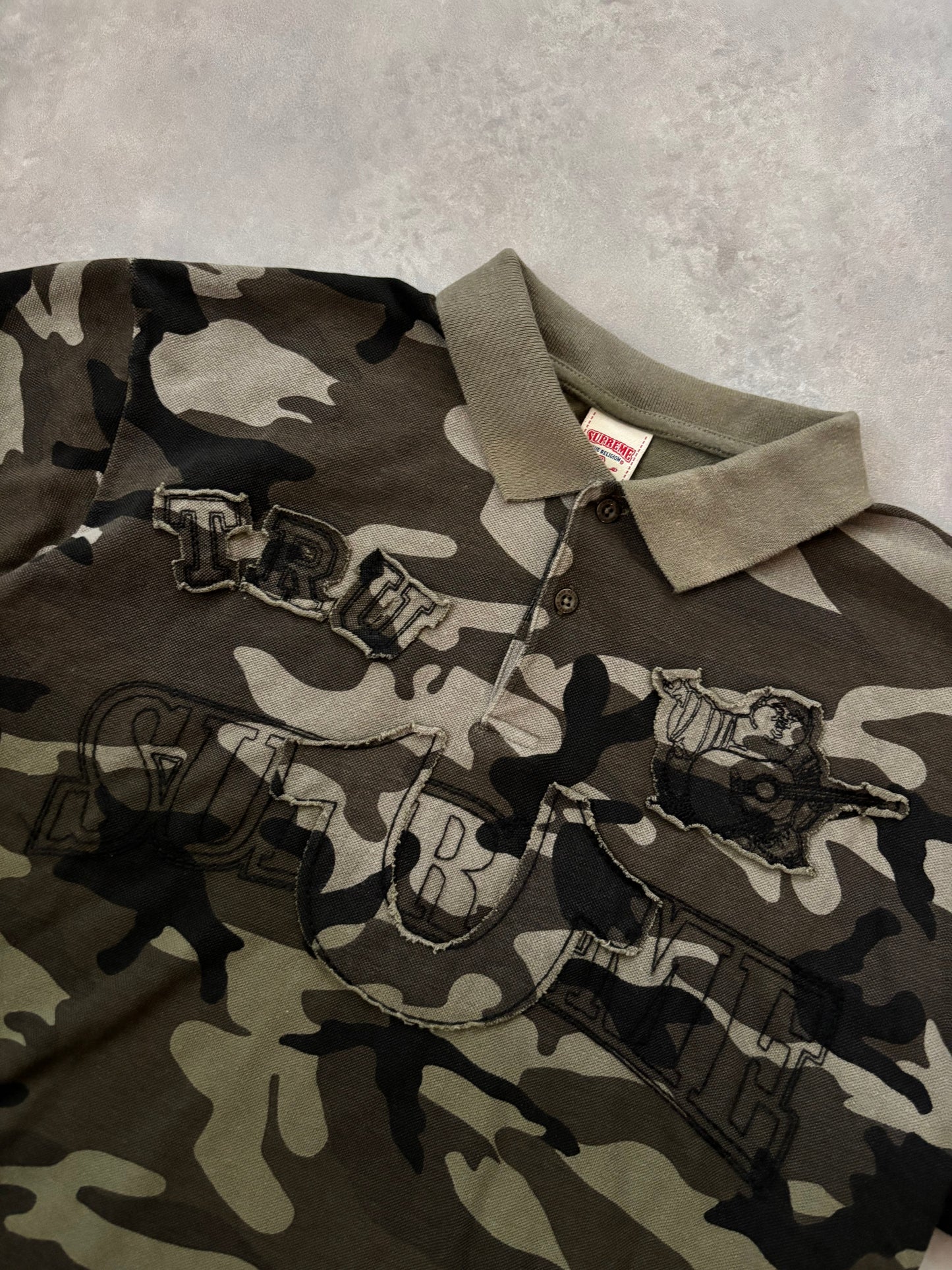 Supreme x True Religion Applique Polo (Str. M)
