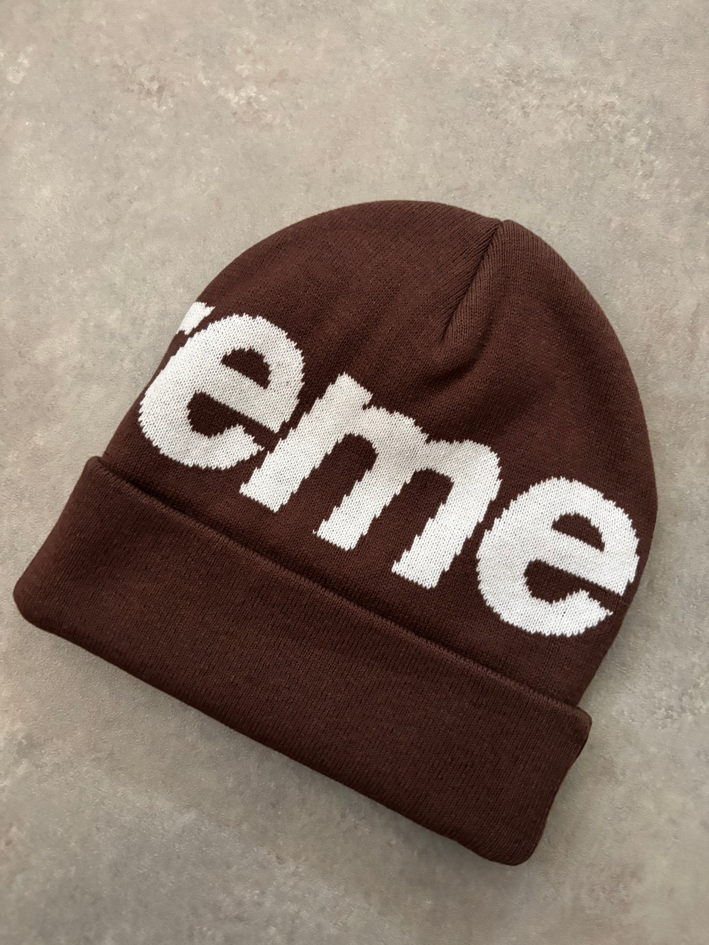 Supreme Big Logo Beanie