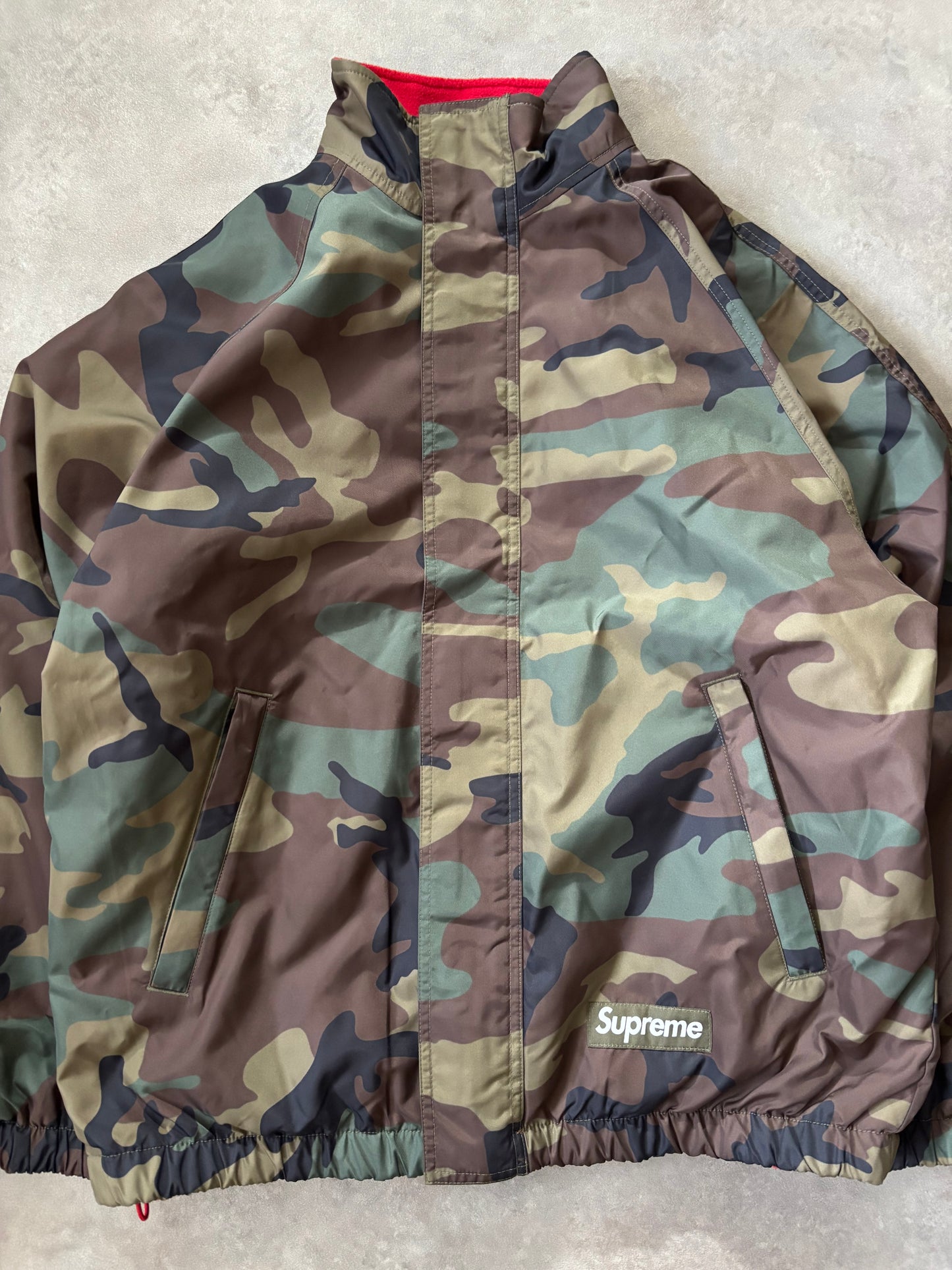 Supreme Polartec Reversible Track Jacket (Str. M)