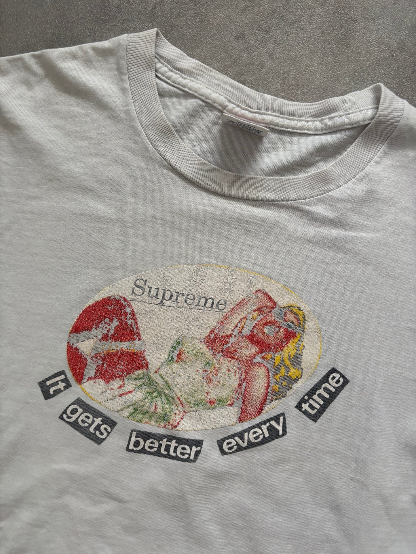 Supreme It Gets Better Every Time Tee (Str. M)