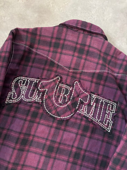 Supreme True Religion Quilted Lined Plaid Flannel (Str. M)