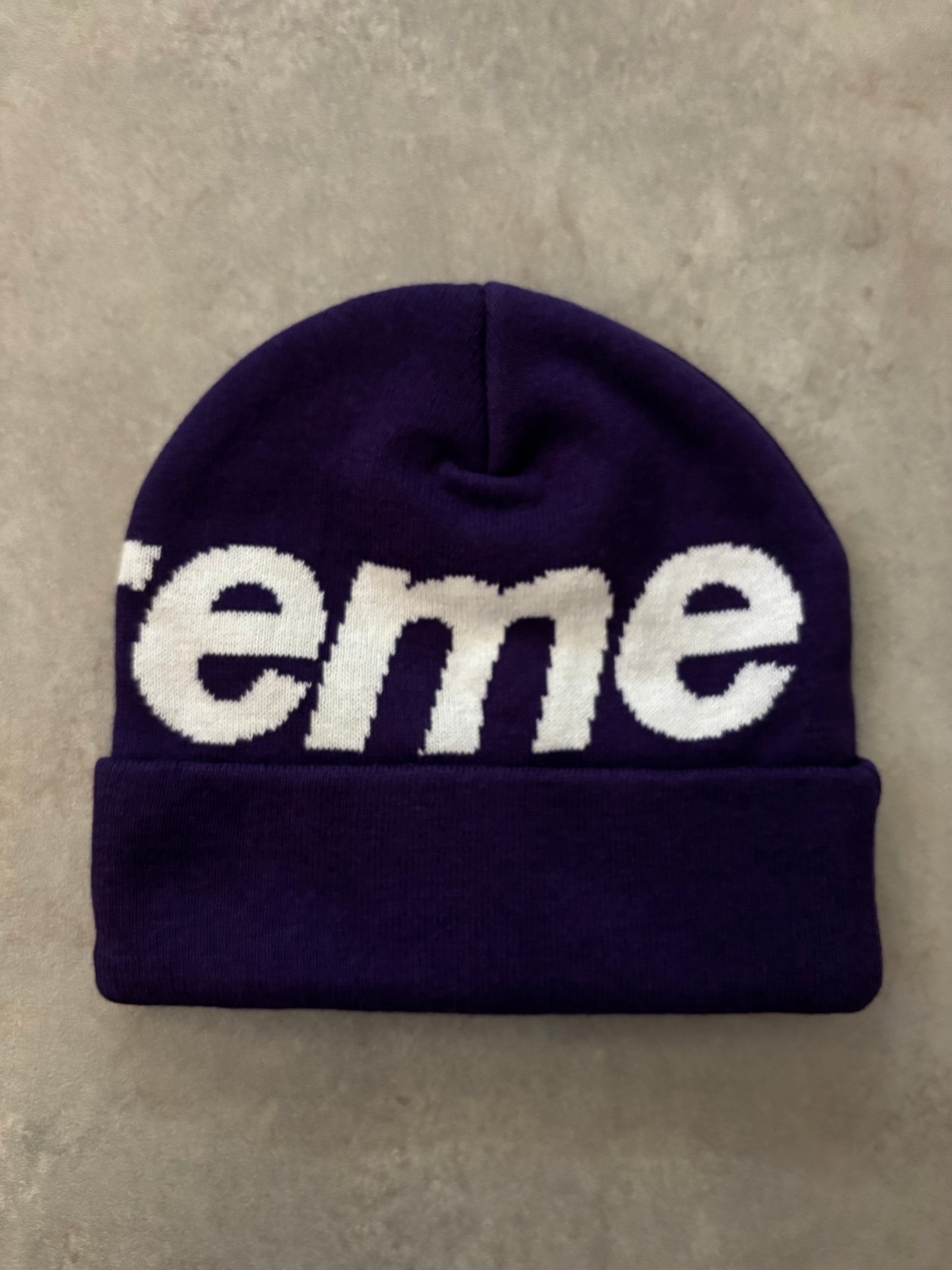 Supreme Big Logo Beanie