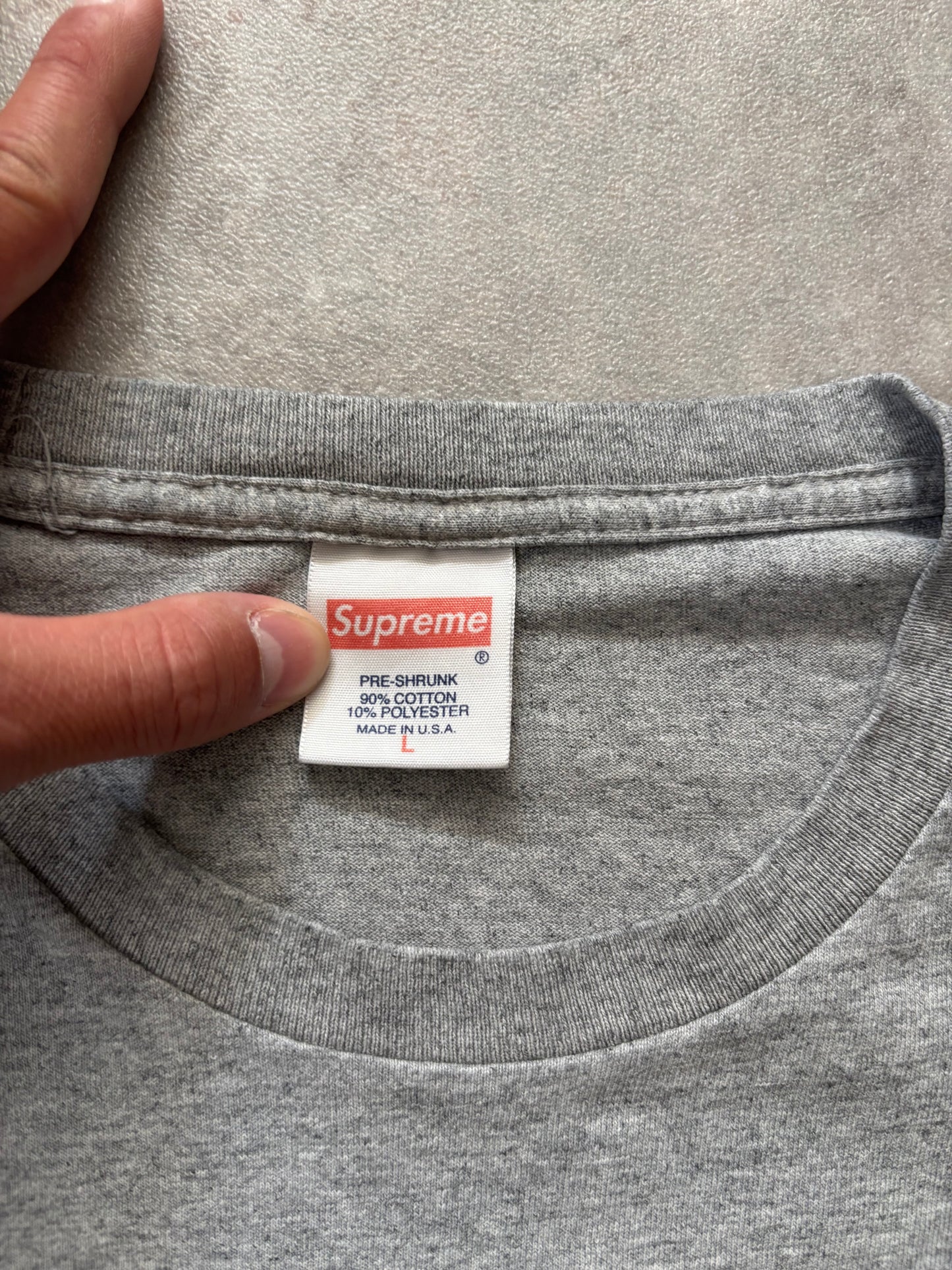 Supreme Blade Grid LS Tee (Str. L)
