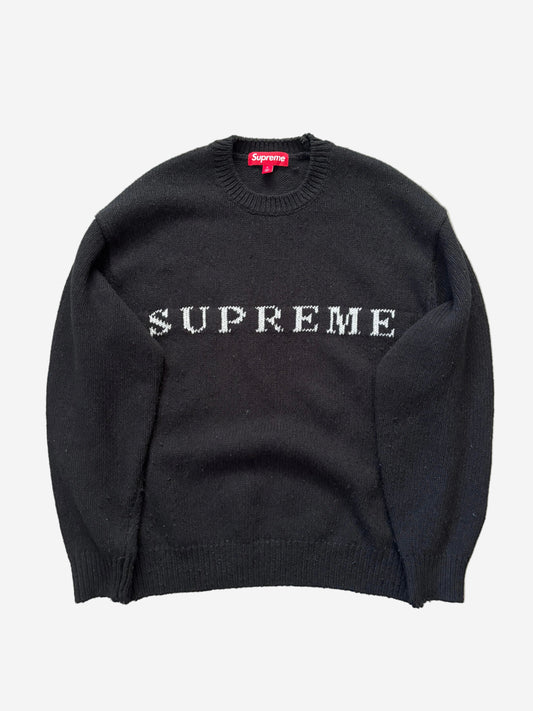 Supreme Contrast Logo Sweater (Str. S)