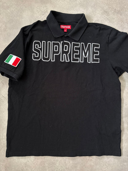 Supreme Twill Appliqué Polo (Str. L)