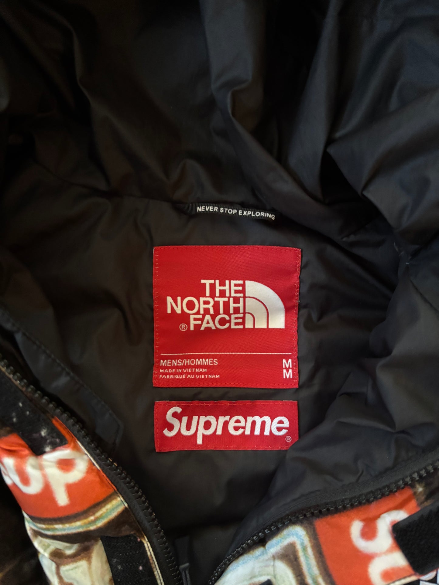 Supreme The North Face 800-Fill Half Zip Hooded Pullover (Str. M)