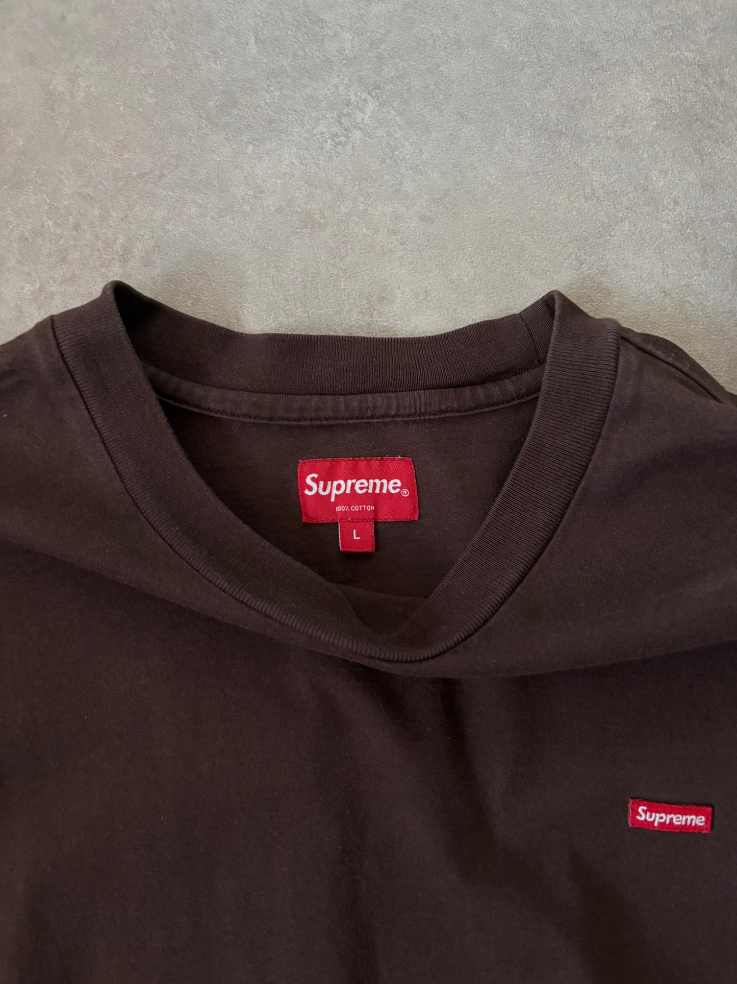 Supreme Small Box Logo L/S (Str. L)