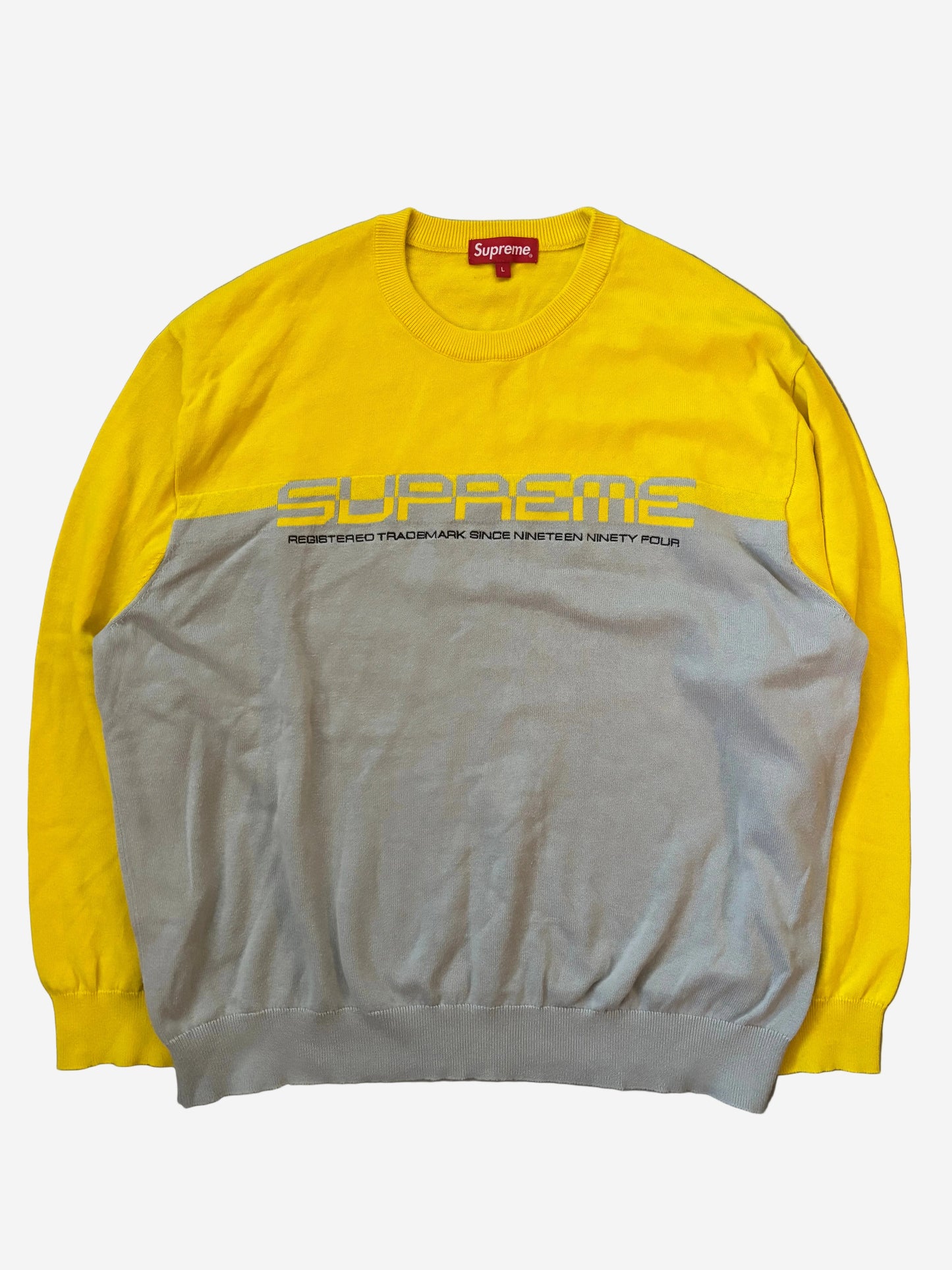 Supreme Split Logo Pullover (Str. L)