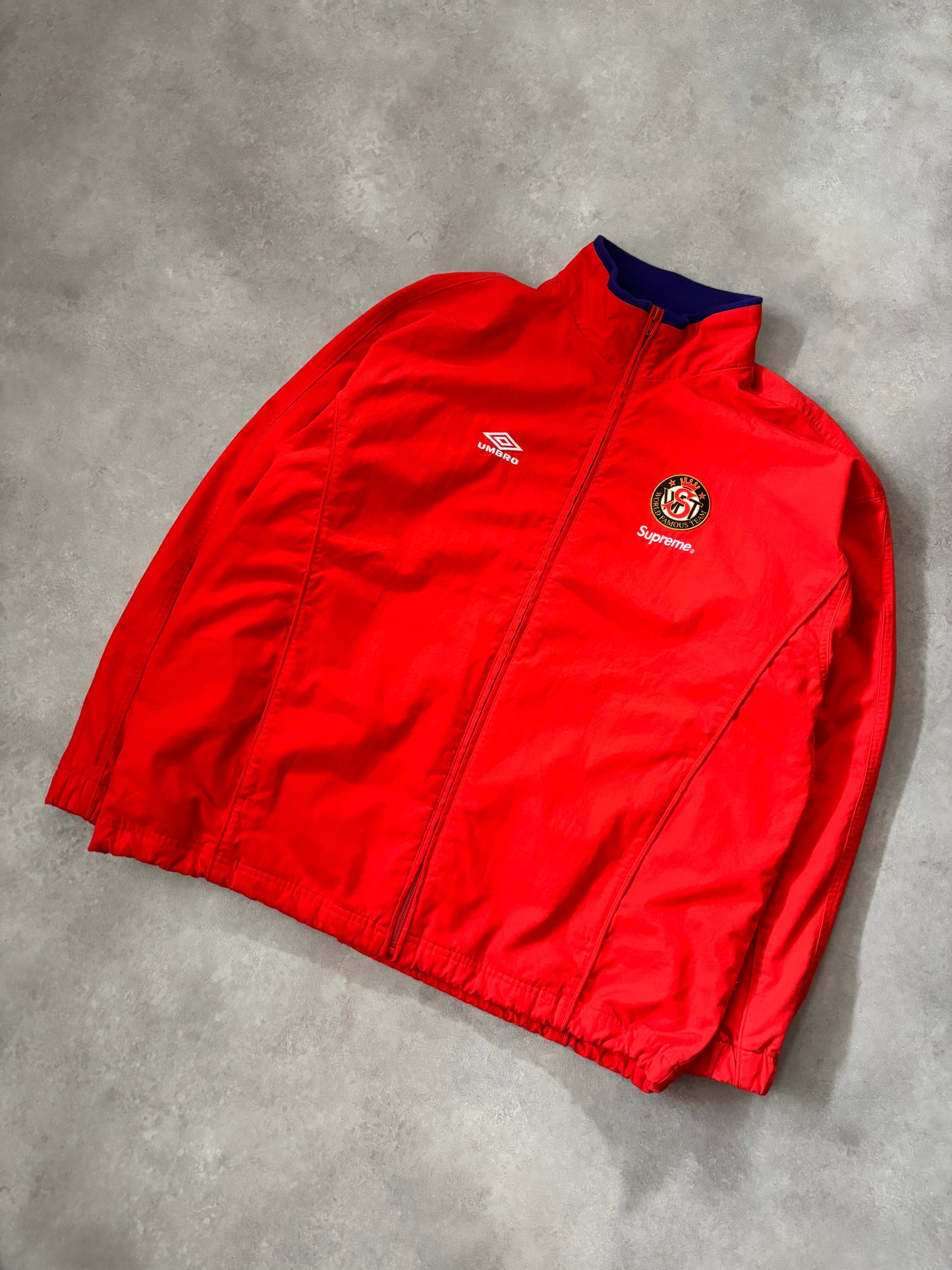 Supreme Umbro Cotton Ripstop Track Jacket (Str. M)