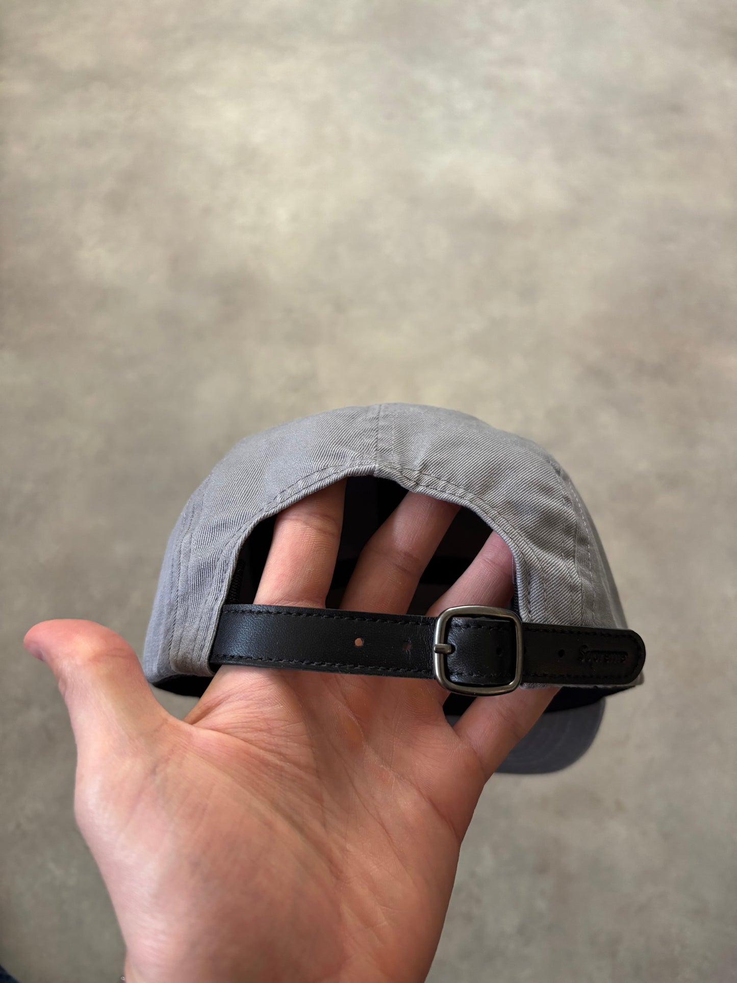 Supreme Washed Chino Twill Camp Cap