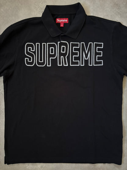 Supreme Twill Appliqué Polo (Str. M)