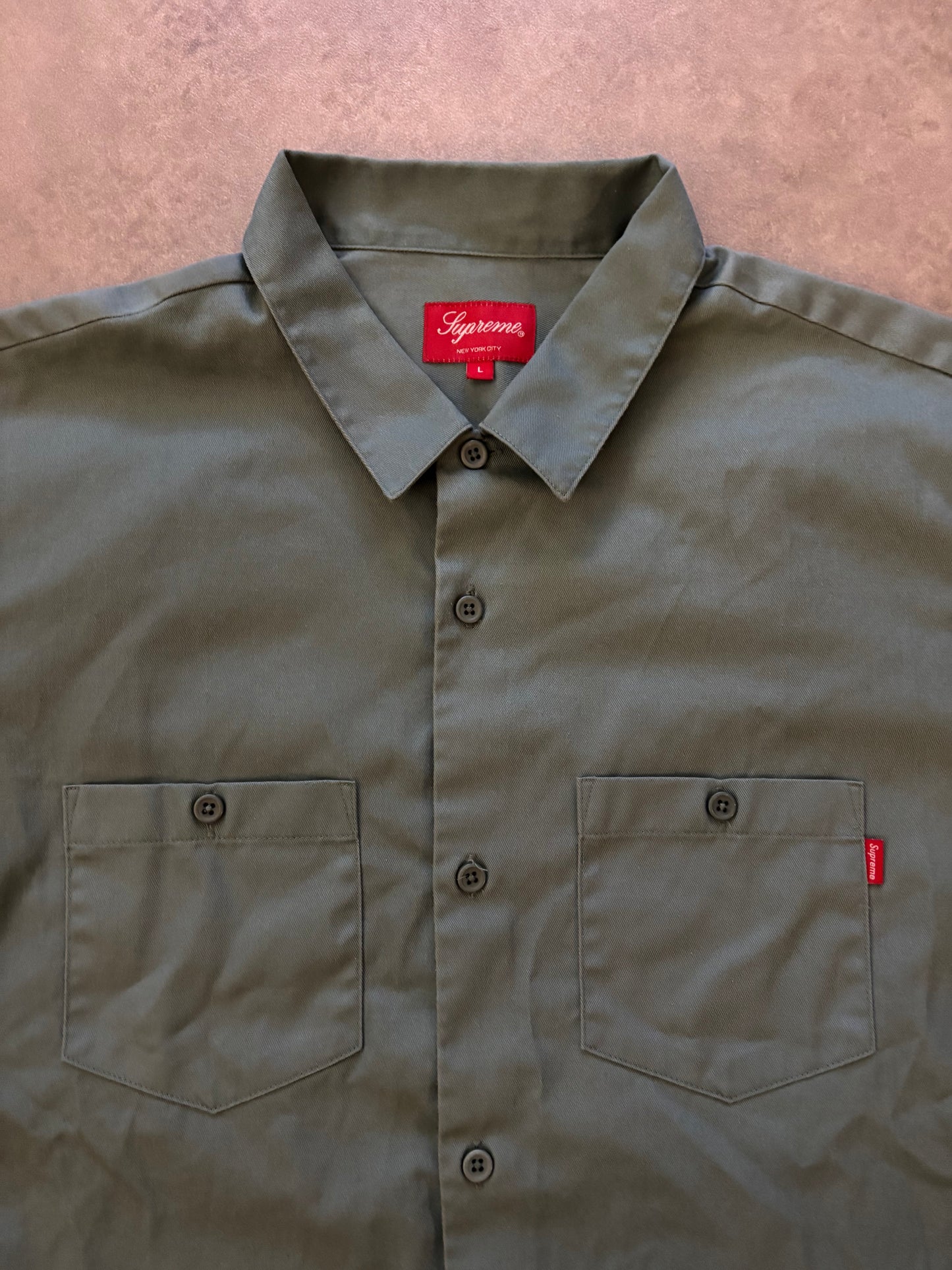 Supreme Michael Jackson SS Work Shirt (Str. L)