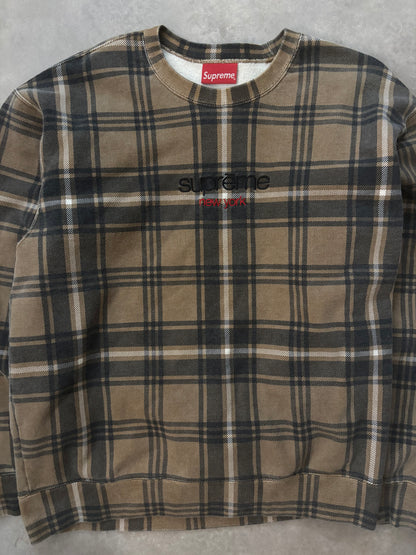 Supreme Plaid Crewneck (Str. M)