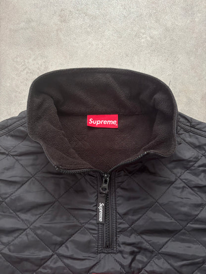 Supreme Arc Logo Quilted Half Zip Pullover (Str. M)