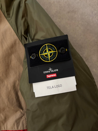 Supreme Stone Island Reversible Down Puffer Jacket  (Str. L)