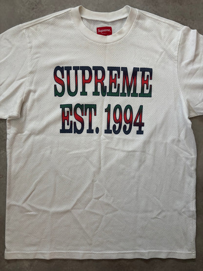 Supreme EST. 1994 Mesh Tee (Str. M)
