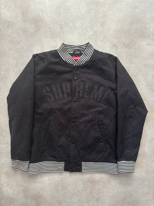 Supreme 2008 Starter Embroidered Star Arc Varsity Jacket (Str. L)