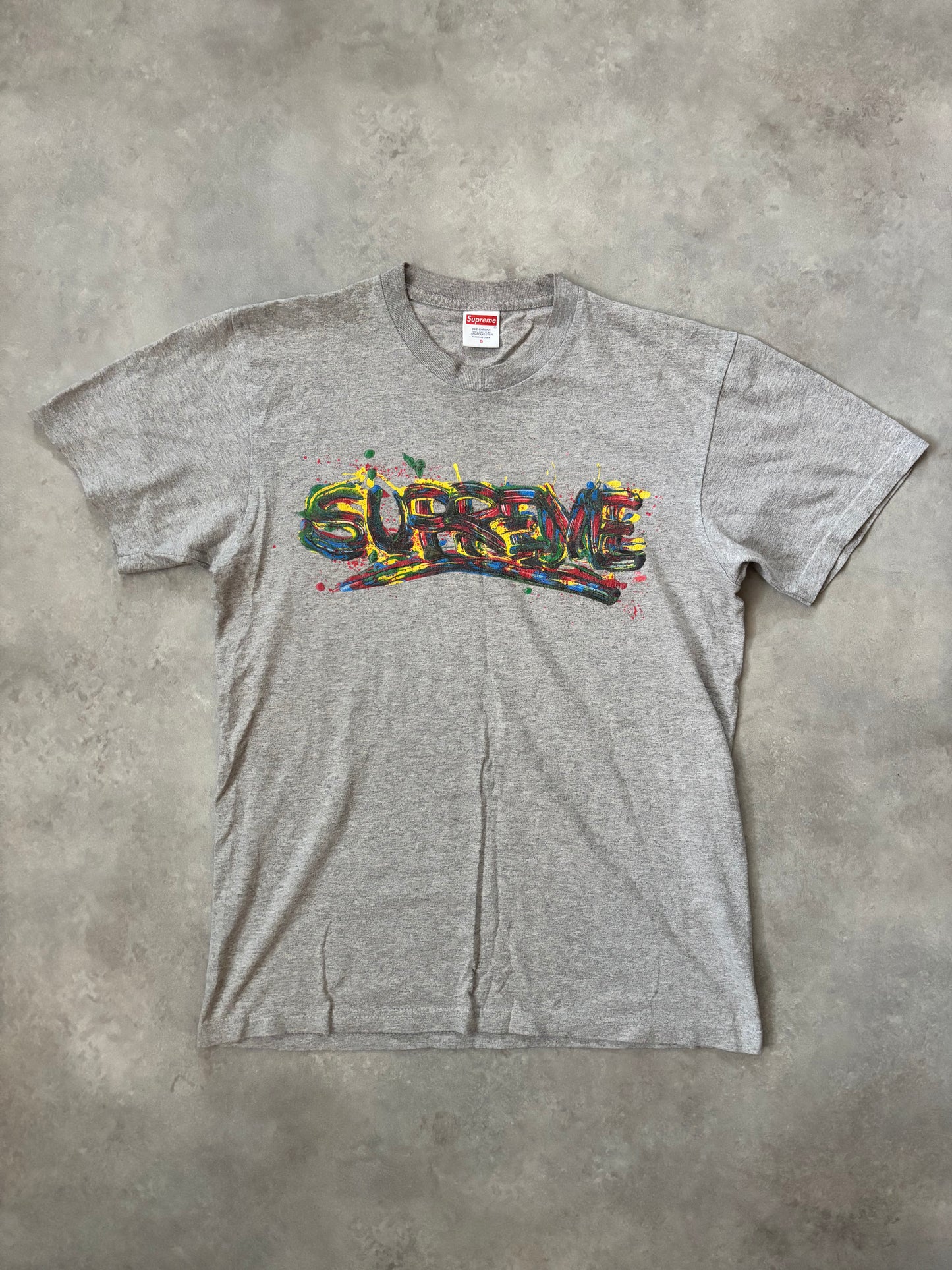 Supreme Paint Logo Tee (Str. S)