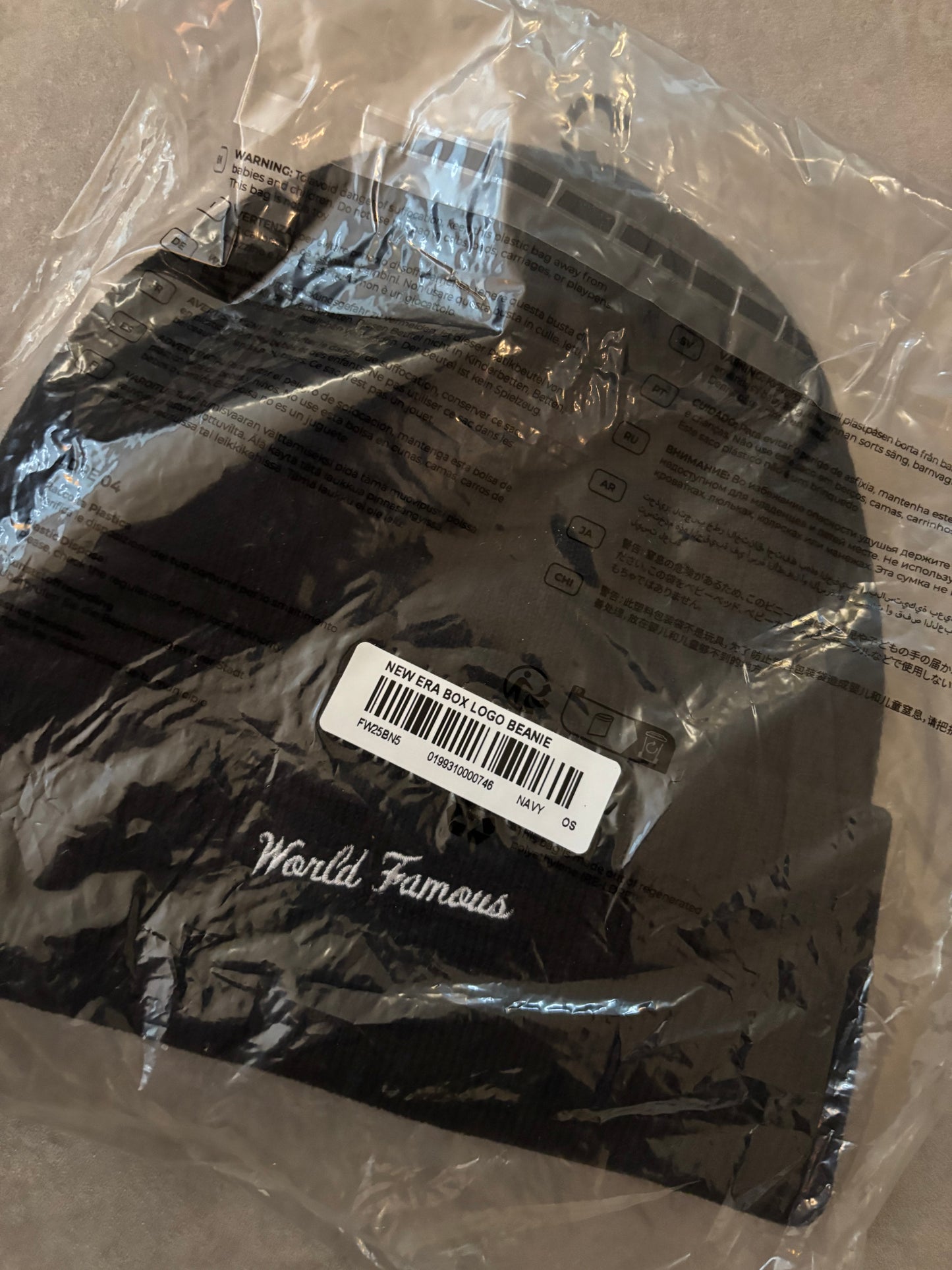 Supreme New Era Box Logo Beanie