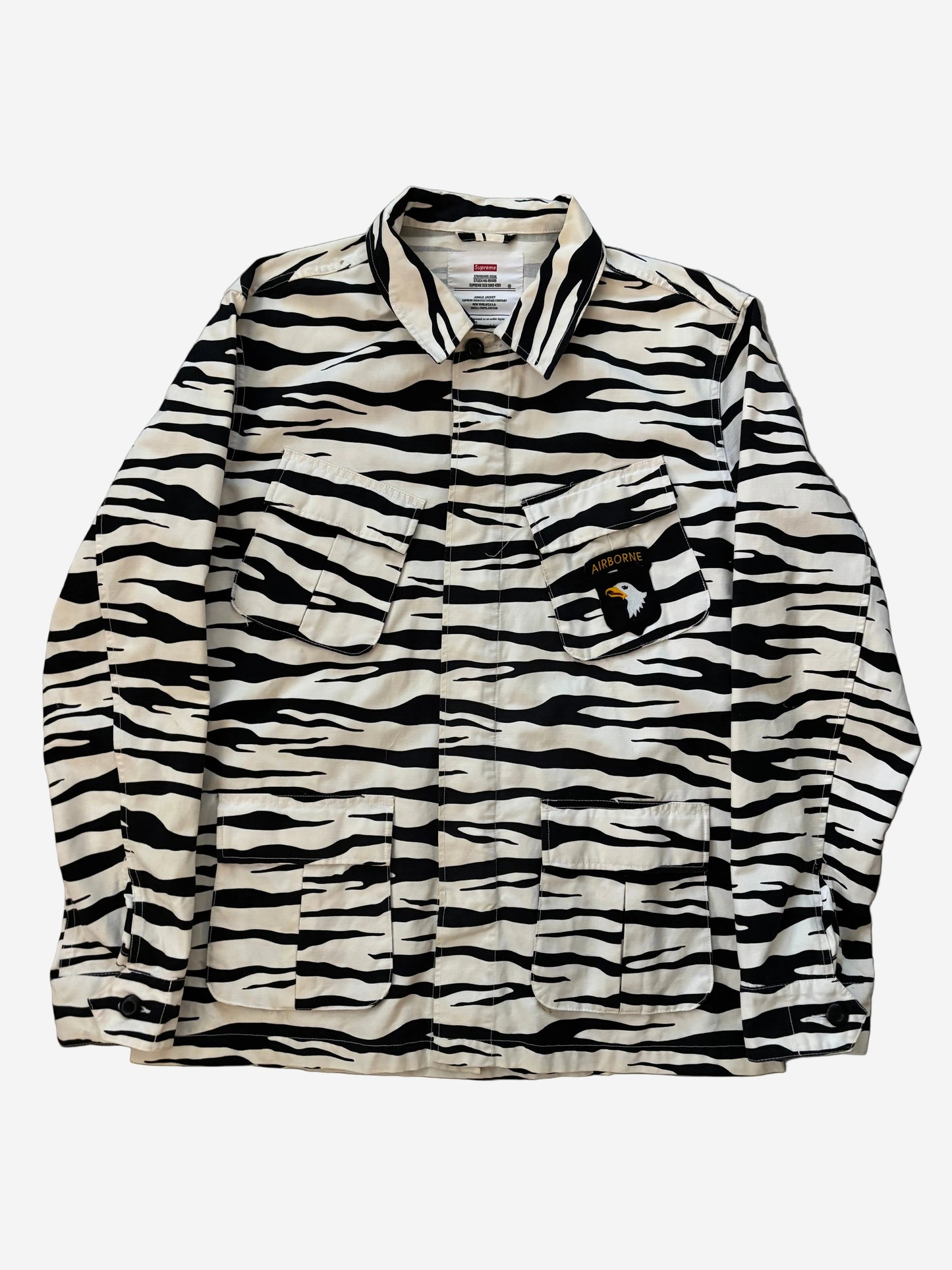 Supreme Zebra Jungle Jacket (Str. XL)