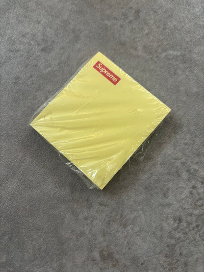 Supreme Yellow Post It Sticky Notes