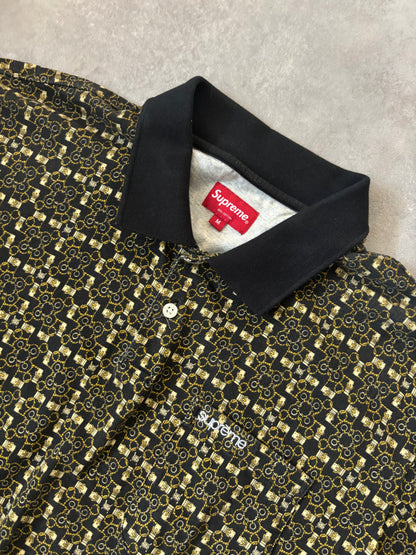 Supreme Patterned Polo (Str. M)