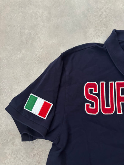 Supreme Twill Appliqué Polo (Str. XL)