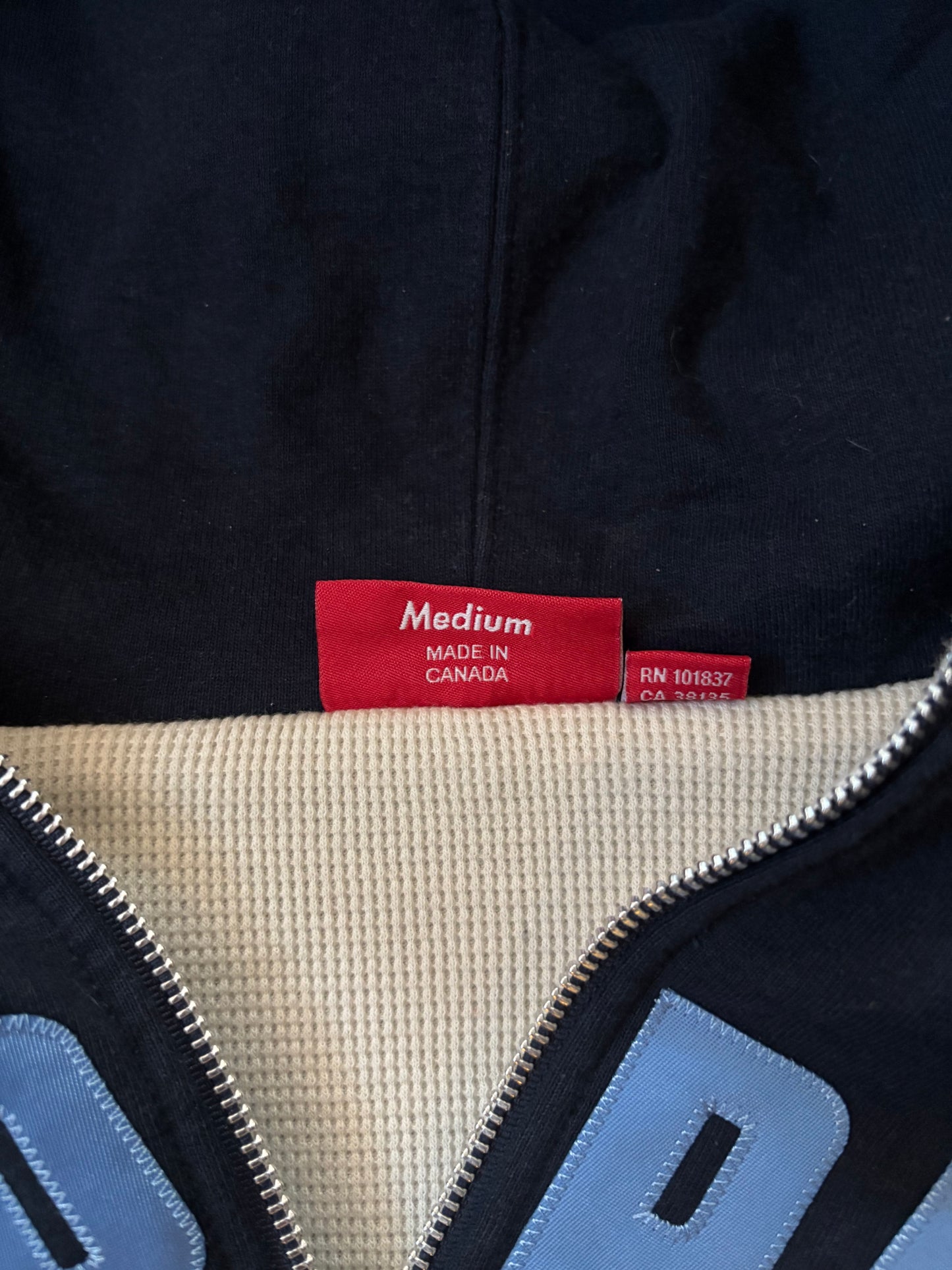 Supreme Arc Thermal Lined Zip Up Hoodie (Str. M)