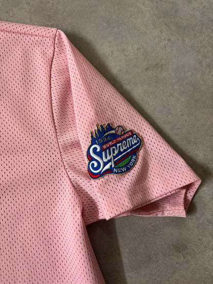 Supreme S Logo Baseball Henley (Str. M)
