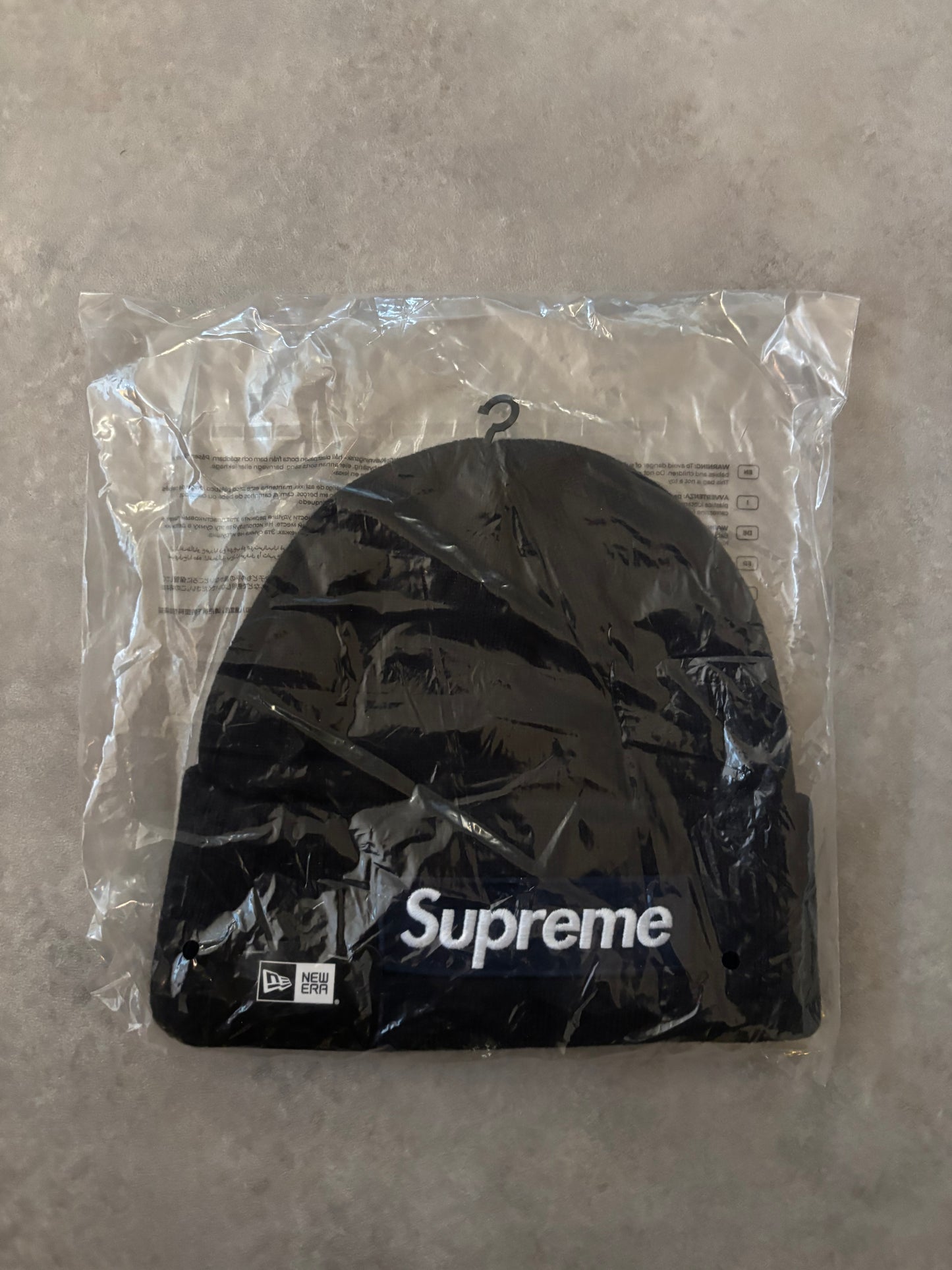 Supreme New Era Box Logo Beanie