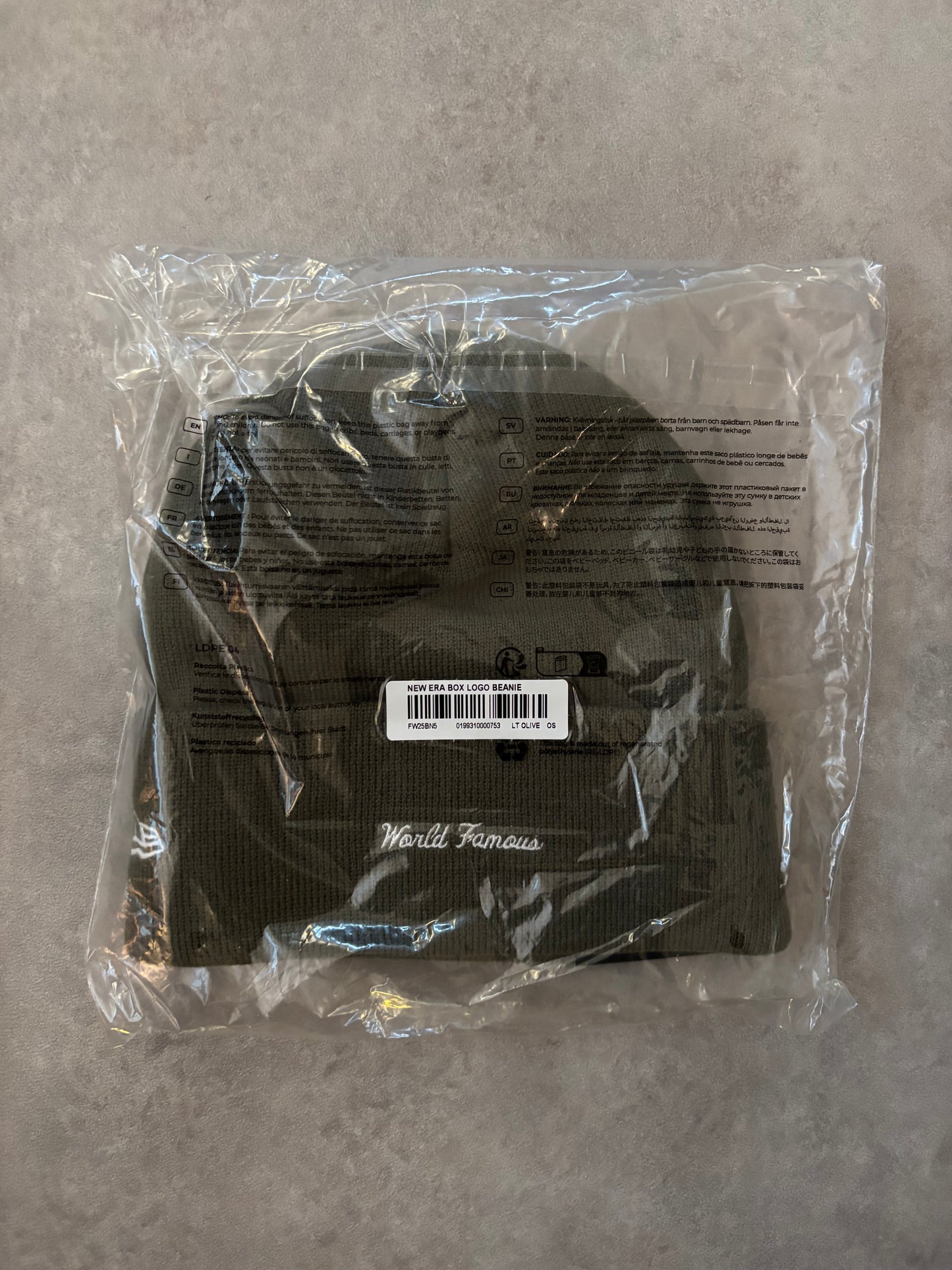 Supreme New Era Box Logo Beanie