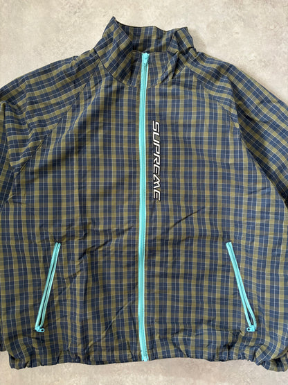 Supreme Plaid Track Jacket (Str. M)