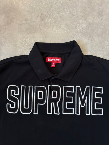 Supreme Twill Appliqué Polo (Str. M)