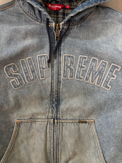 Supreme Reflective Arc Hooded Work Jacket (Str. L)