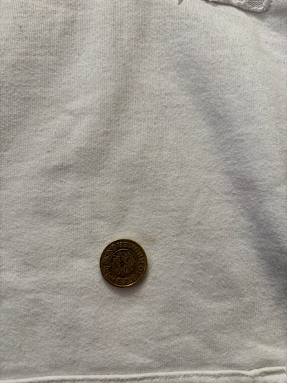 Supreme Set In Logo White Hoodie (Str. M)