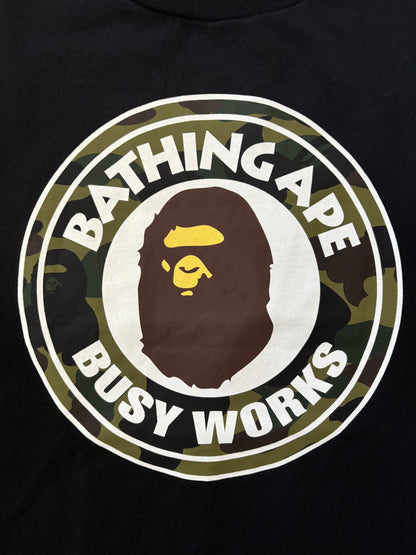A Bathing Ape Green Camo Busy Works (Str. M)
