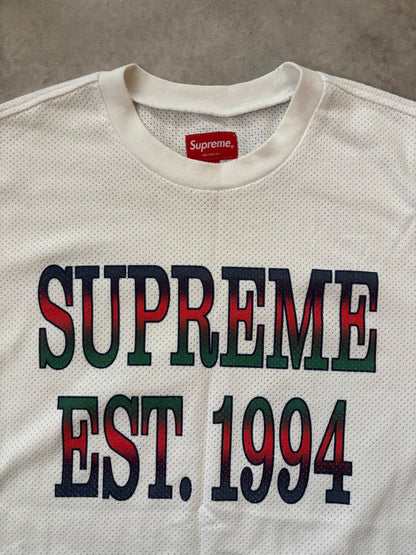 Supreme EST. 1994 Mesh Tee (Str. M)