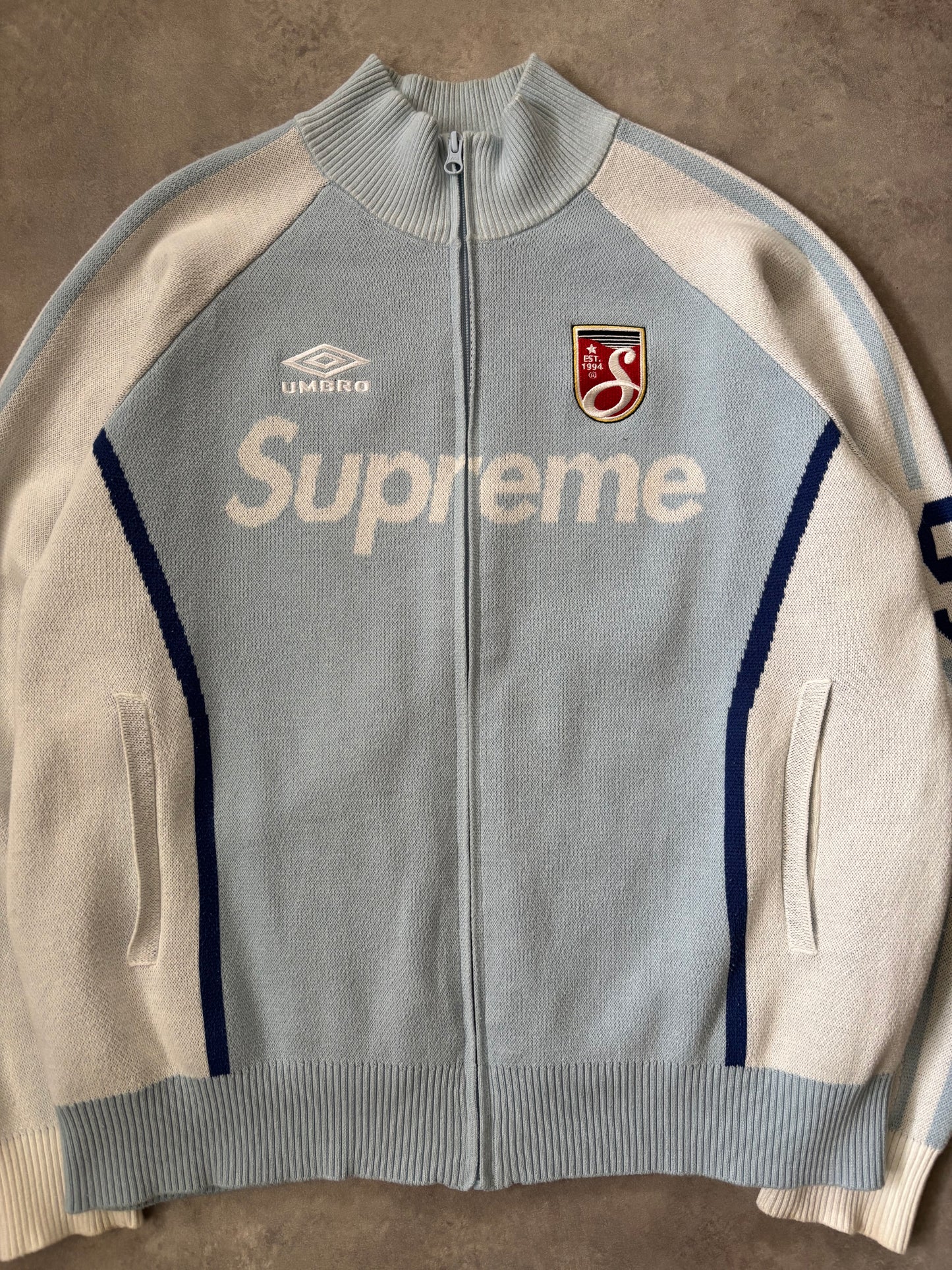 Supreme x Umbro Zip Up Sweater (Str. M)