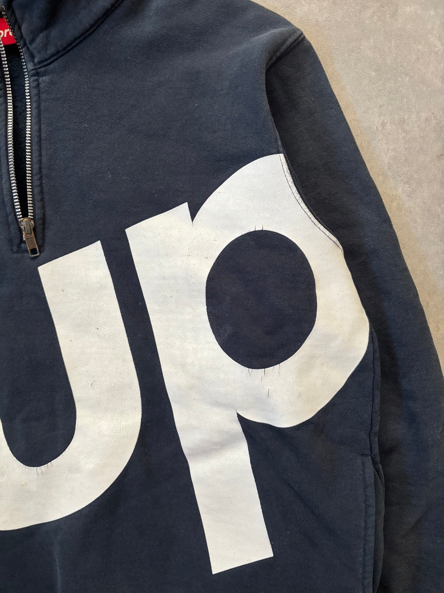 Supreme Sup Half Zip Pullover (Str. L)