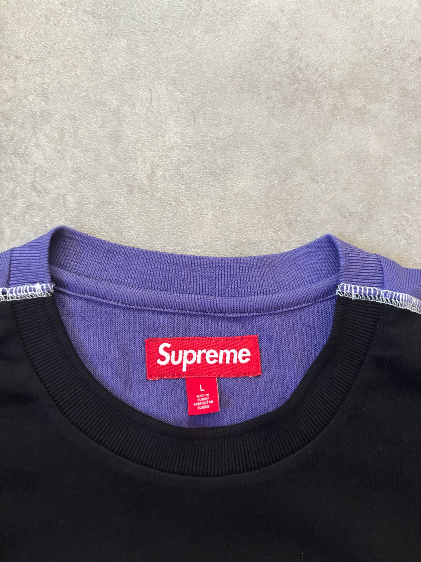 Supreme Split L/S Football Top (Str. L)