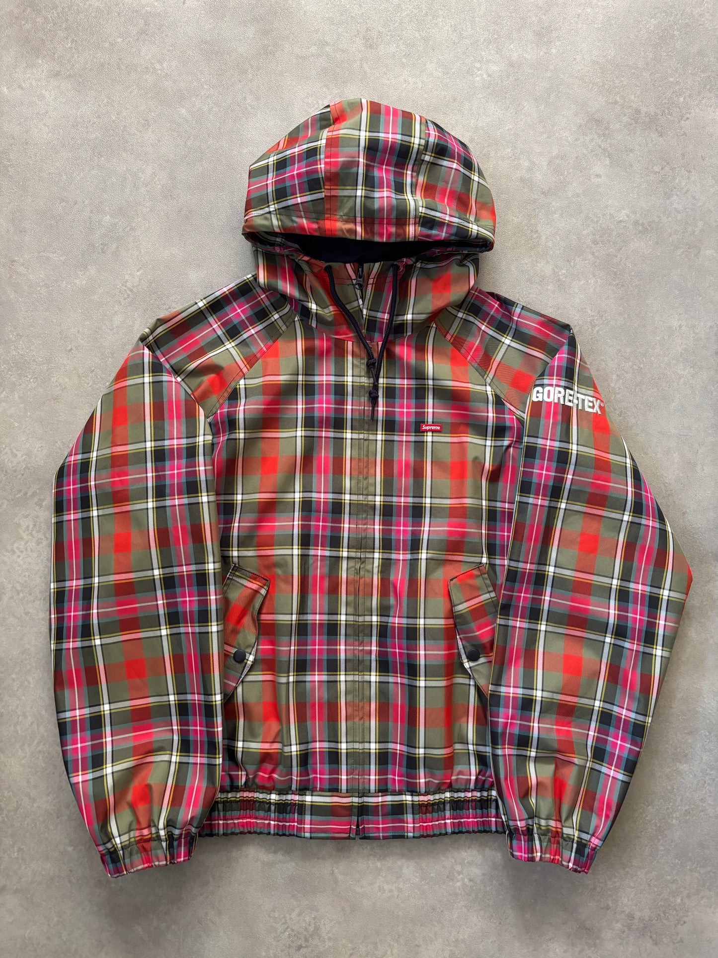 Supreme GORE-TEX Hooded Harrington Jacket (Str. L)