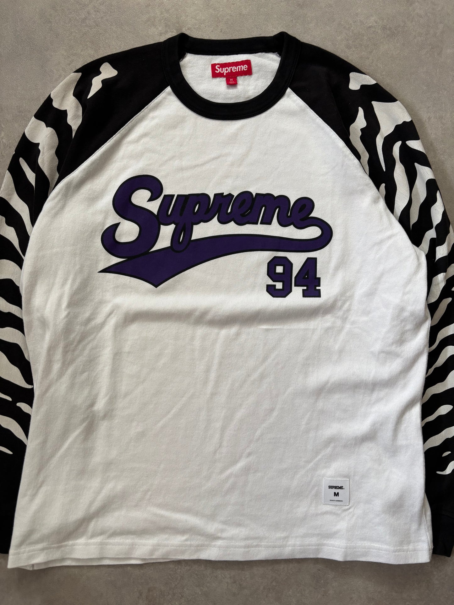 Supreme Tiger Raglan L/S Top (Str. M)